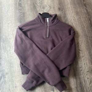 Aritzia Half-Zip Top